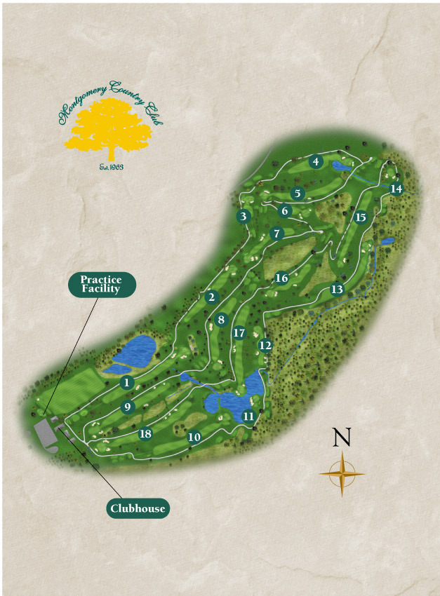 Map of the Course